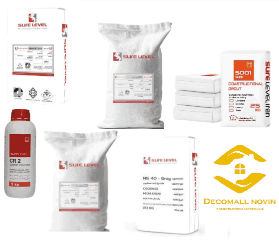 انواع ملات آببندی شورلول-دکومال نوین